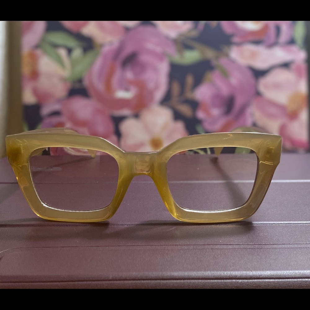 Designer Glasses/ Frames Beige/Nude